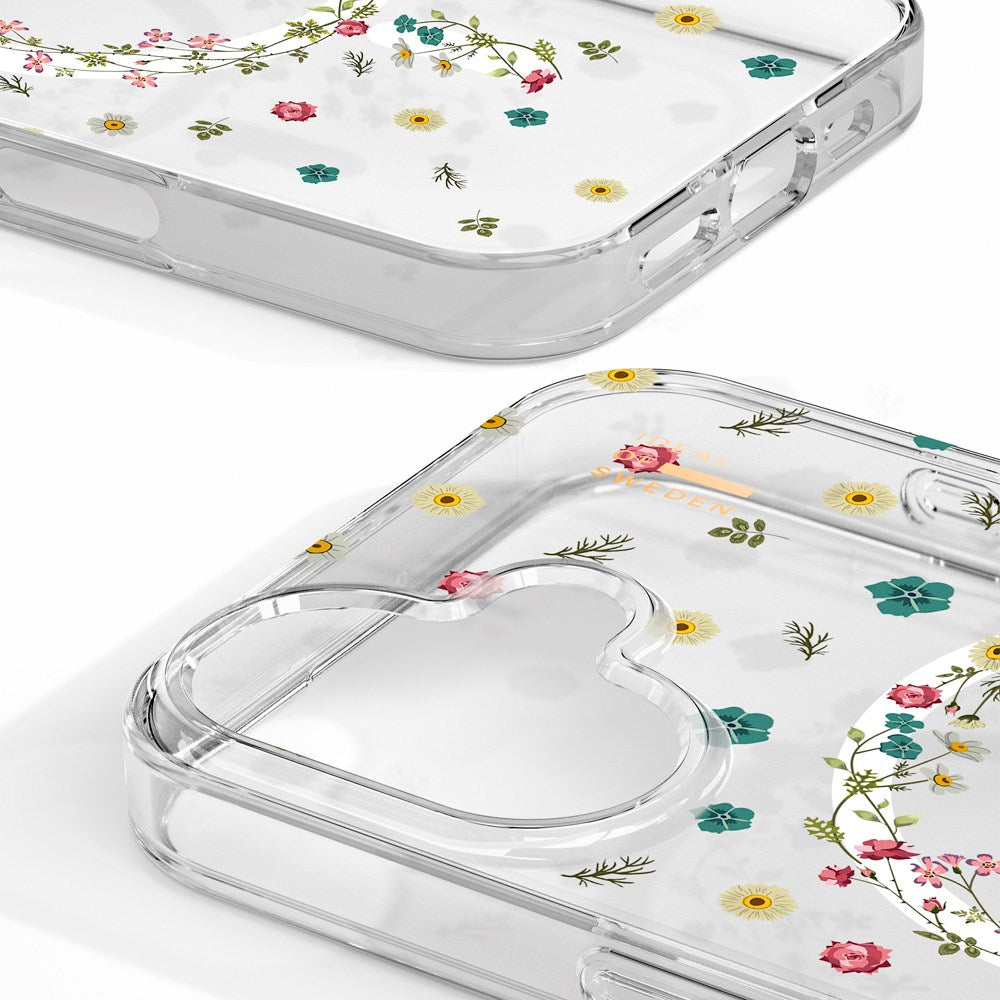 iPhone 17 iDeal Of Sweden Clear Cover - MagSafe Kompatibel - Petite Floral