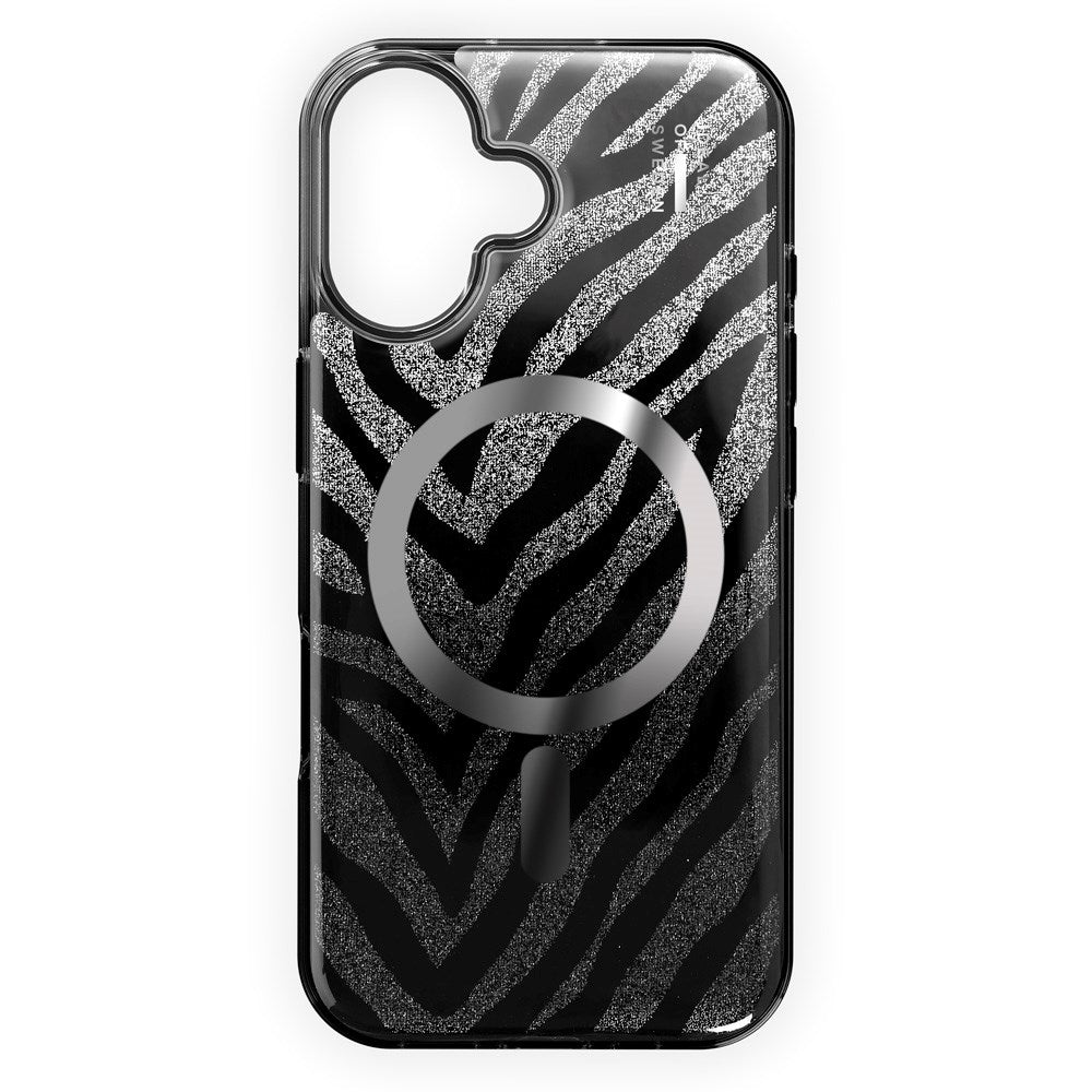 iPhone 17 iDeal Of Sweden Clear Cover - MagSafe Kompatibel - Zebra Mystique