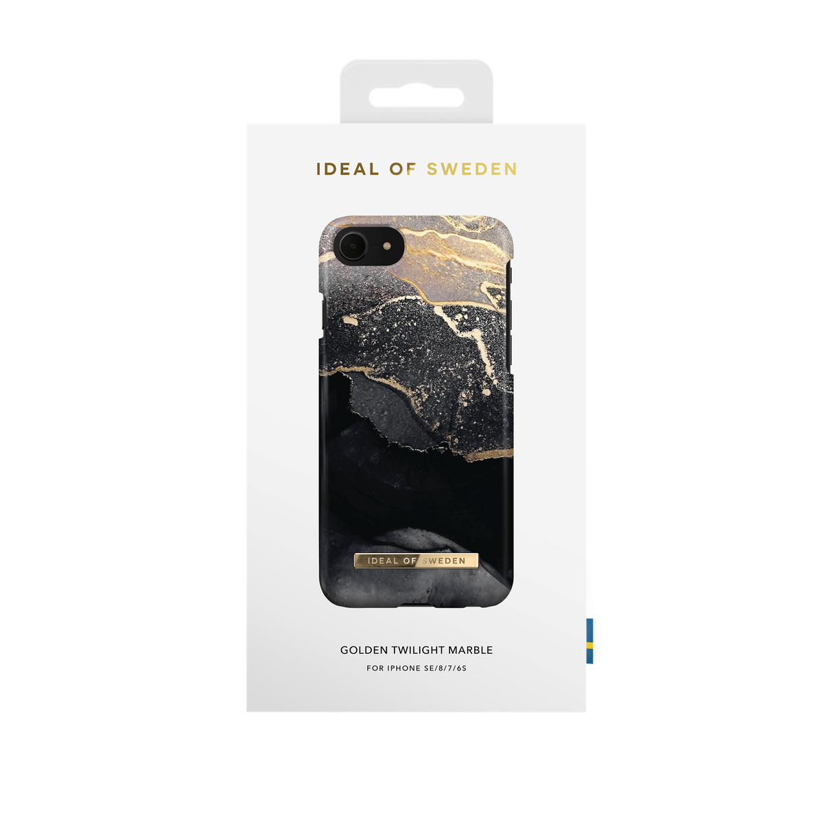 iDeal Of Sweden iPhone SE (2022/2020) / 8 / 7 Fashion Case Golden Twilight Marble
