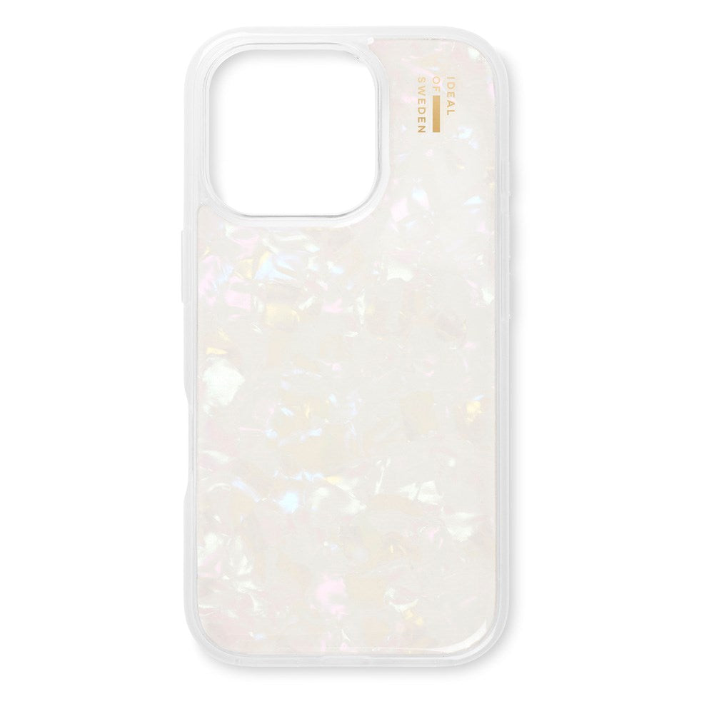 iDeal Of Sweden iPhone 16 Pro Pearlized Cover - White