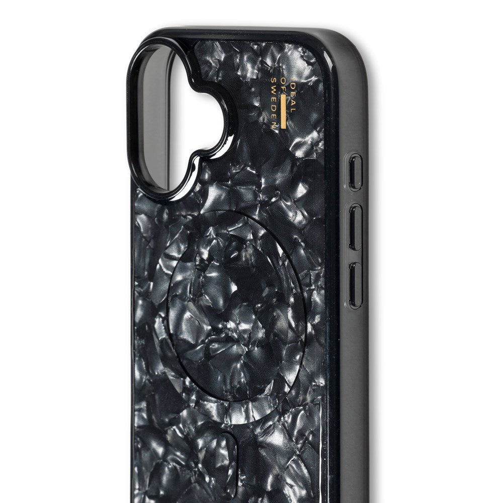 iDeal Of Sweden iPhone 16 Pearlized Cover - MagSafe Kompatibel - Black