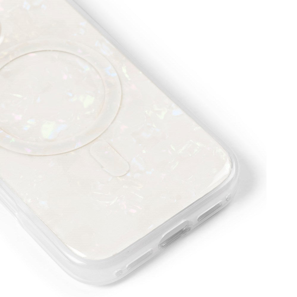 iDeal Of Sweden iPhone 16 Pro Pearlized Cover - MagSafe Kompatibel - White