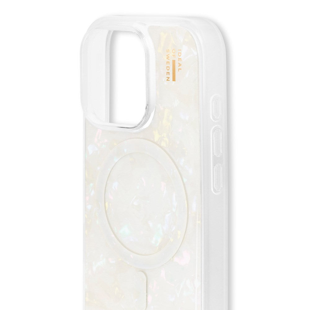 iDeal Of Sweden iPhone 16 Pro Pearlized Cover - MagSafe Kompatibel - White