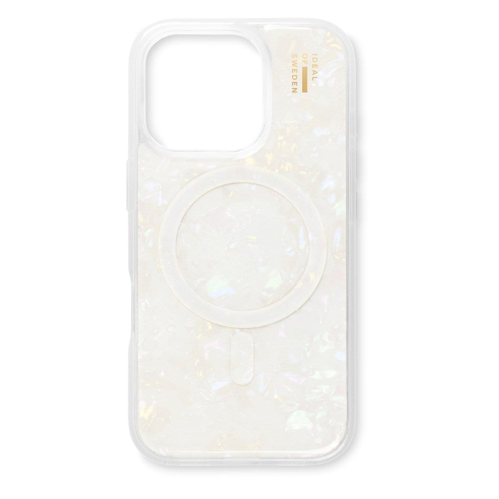 iDeal Of Sweden iPhone 16 Pro Pearlized Cover - MagSafe Kompatibel - White