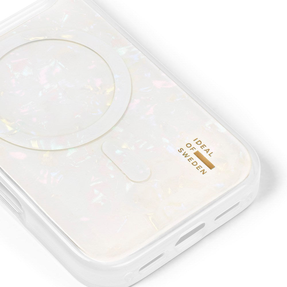 iPhone 17 Pro Max iDeal Of Sweden Pearlized Cover - MagSafe Kompatibel - White