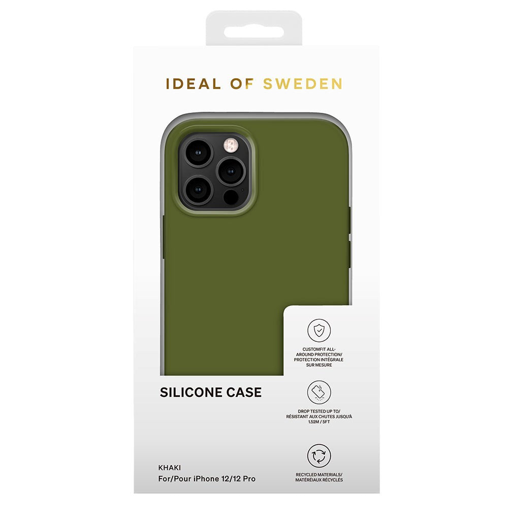 iDeal Of Sweden Silikone Cover til iPhone 12 / 12 Pro - Khaki