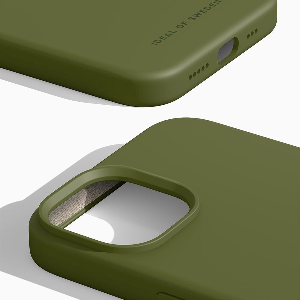 iDeal Of Sweden Silikone Cover til iPhone 14 / 13 - Khaki