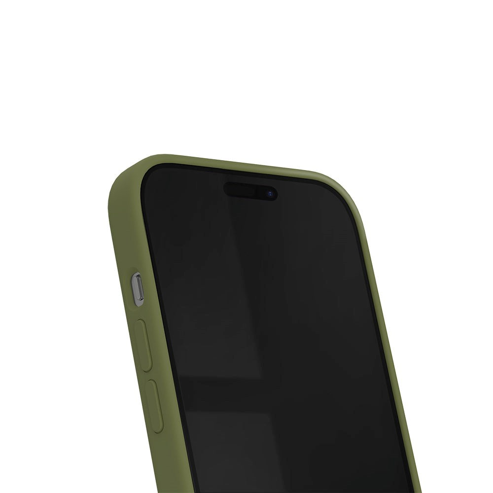 iDeal Of Sweden Silikone Cover til iPhone 15 - Khaki