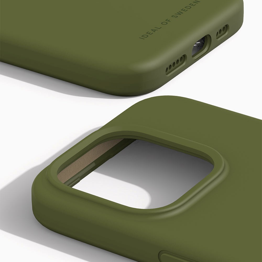 iDeal Of Sweden Silikone Cover til iPhone 15 Pro - Khaki