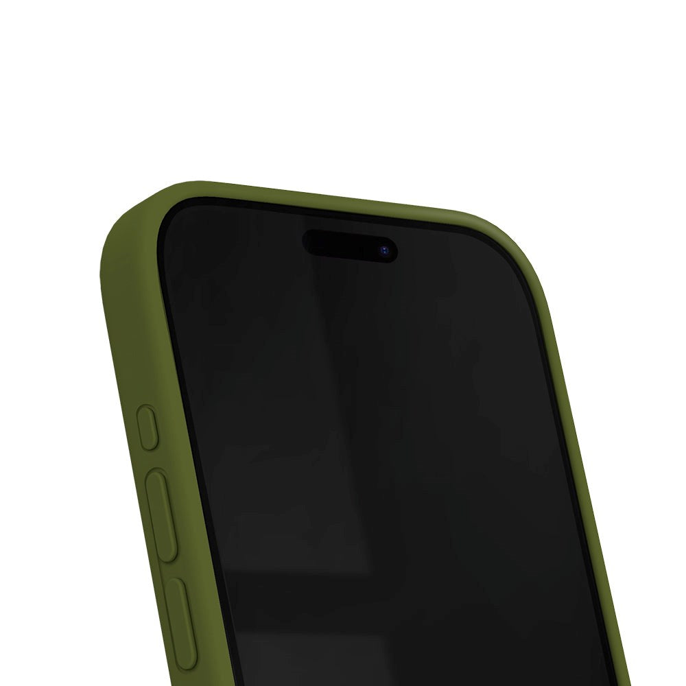 iDeal Of Sweden Silikone Cover til iPhone 15 Pro - Khaki