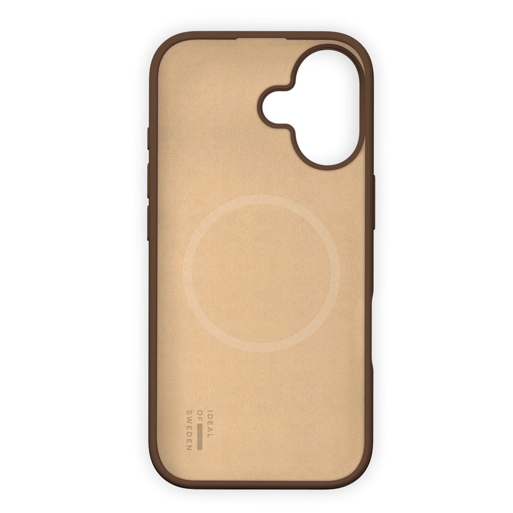 iPhone 16 iDeal Of Sweden Silikone Cover - MagSafe Kompatibel - Mocha Mousse