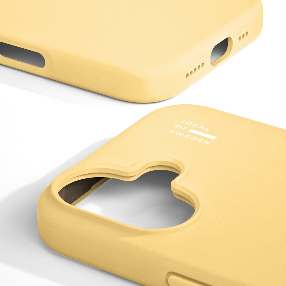iPhone 17 iDeal Of Sweden Silikone Cover - MagSafe Kompatibelt - Soft Lemon