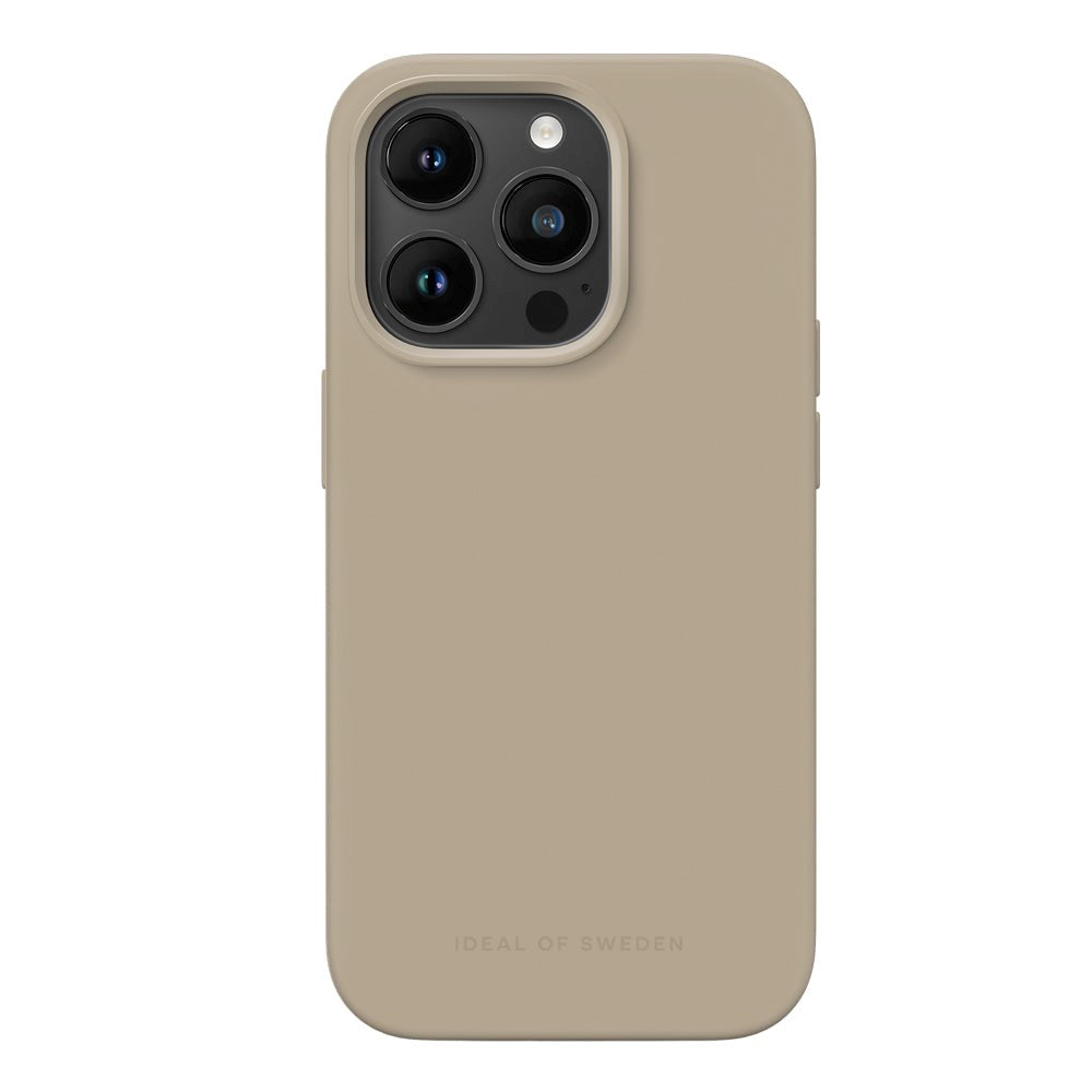 iDeal Of Sweden iPhone 14 Pro Silikone Mobil Cover - Beige