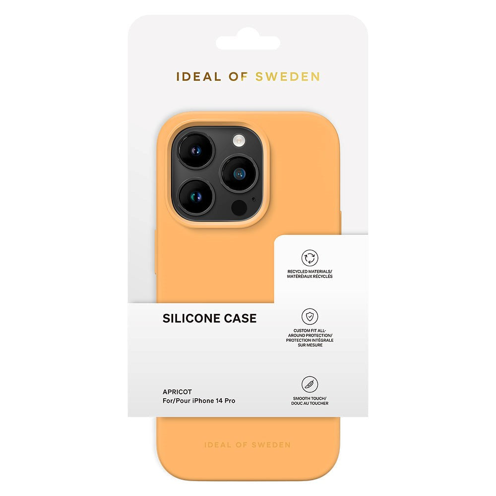 iDeal Of Sweden iPhone 14 Pro Silikone Mobil Cover - Apricot