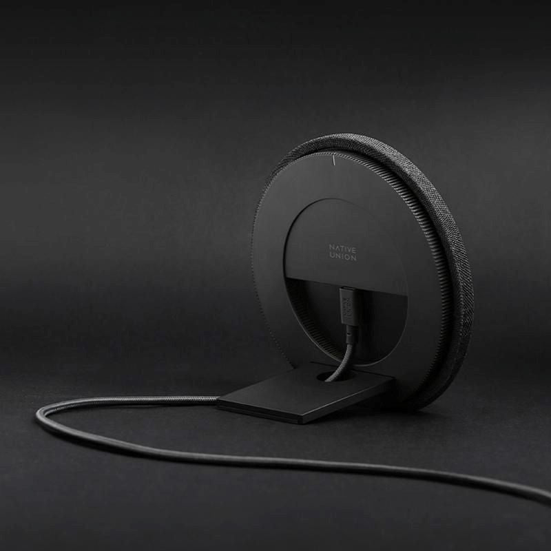 Native Union Dock Trådløs Oplader 10W -Grå / Sort
