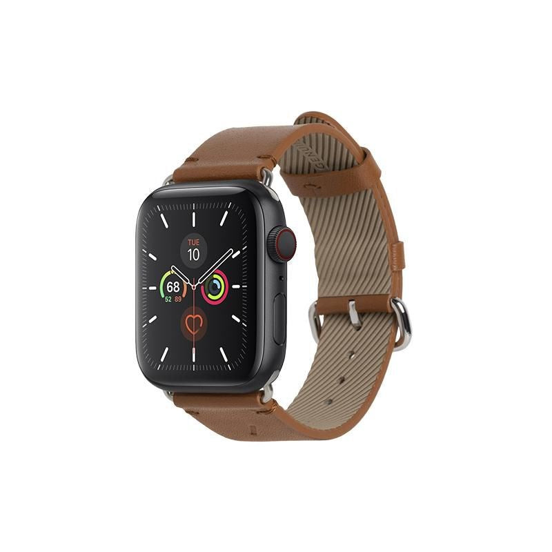 Native Union Apple Watch (42/44/SE/45/46/49mm) Classic Ægte Læder Rem - Brun