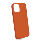 iPhone 13 Puro Sky Leather Look Bagside Cover - Orange