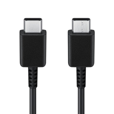 Original Samsung 3A USB-C til USB-C Kabel 25W (EP-DA705BBE) - 1m - Sort