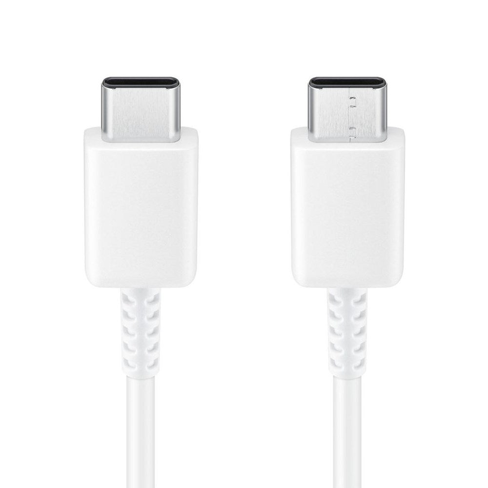 Original Samsung 3A USB-C til USB-C Kabel 25W (EP-DA705BWE) - 1m - Hvid