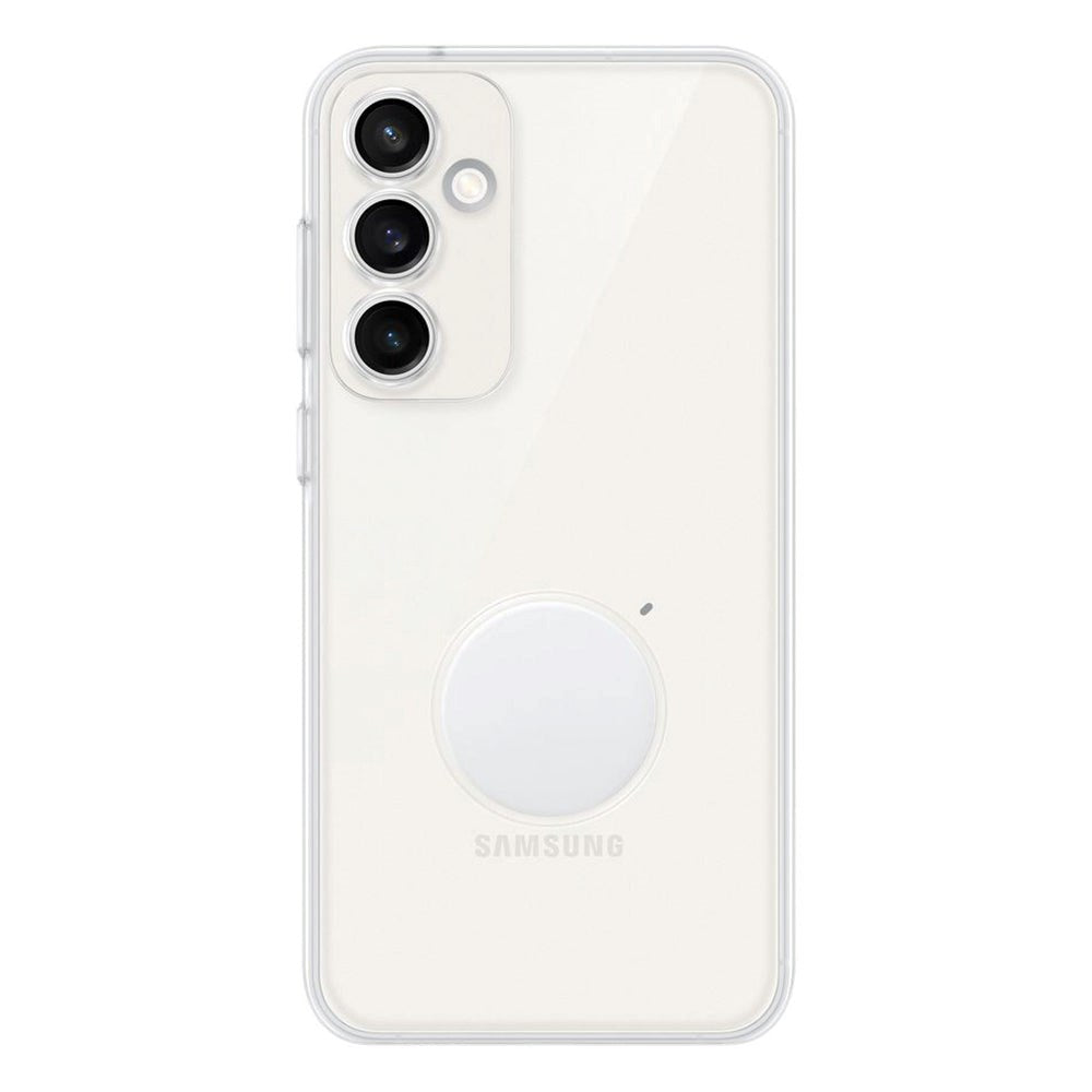 Original Samsung Galaxy S23 FE Clear Gadget Mobil Cover m. Kickstand (EF-XS711CTEGWW) - Gennemsigtig