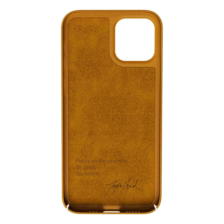 Nudient Thin Case V3 iPhone 12 / 12 Pro Cover - Saffron Yellow