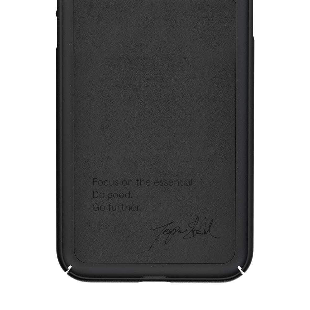 Nudient Thin Case V2 iPhone SE (2022 / 2020) / 8 / 7 Bagside Cover - Ink Black