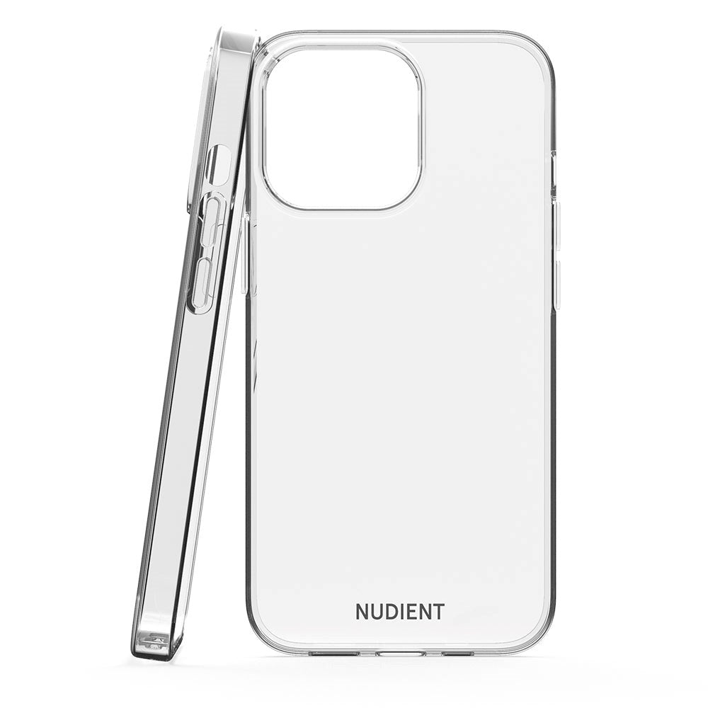 Nudient iPhone 13 Pro Fleksibelt Mobil Cover - Gennemsigtig