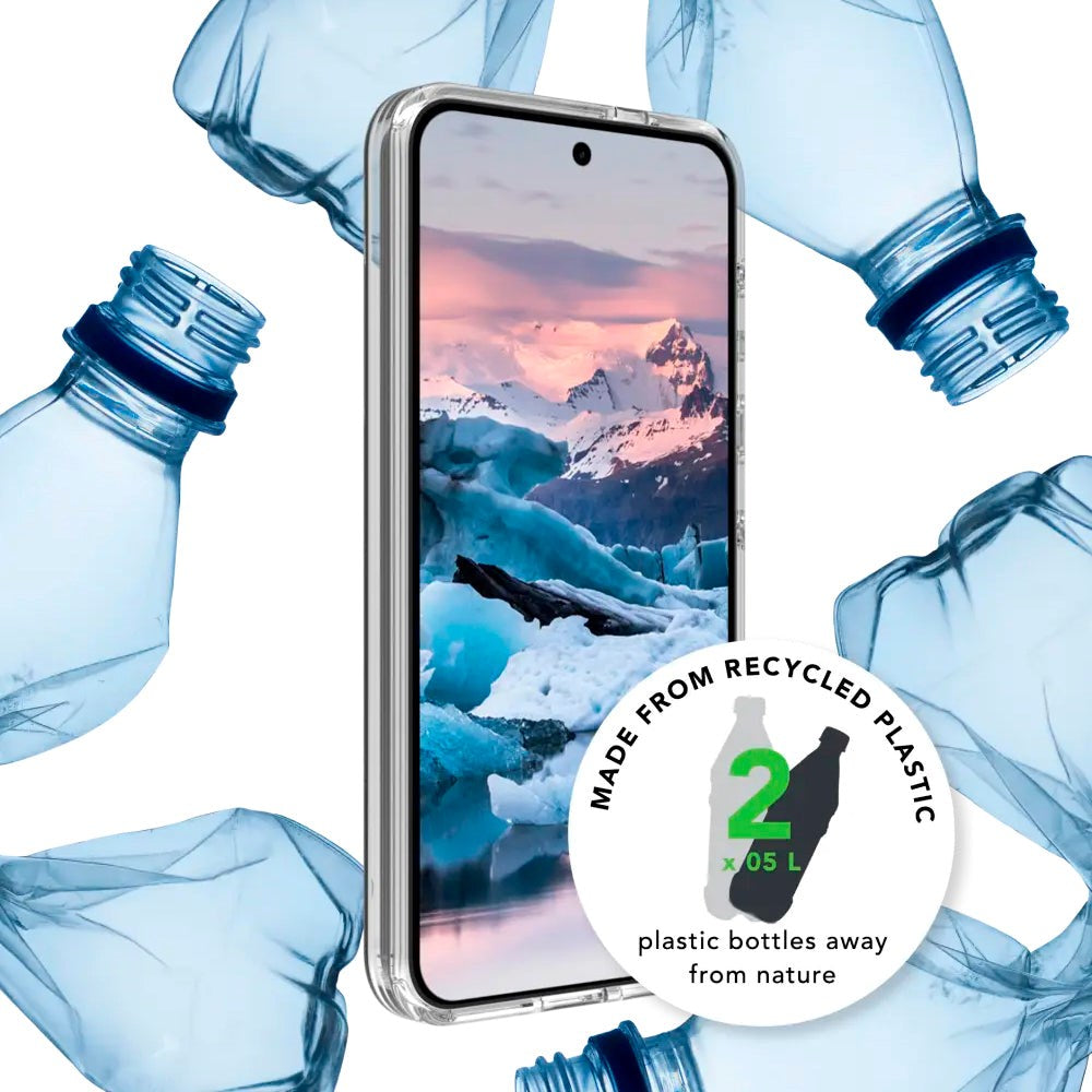 dbramante1928 Samsung Galaxy S24 Ultra Iceland Pro Case - 100% Genbrugsplast - Gennemsigtig