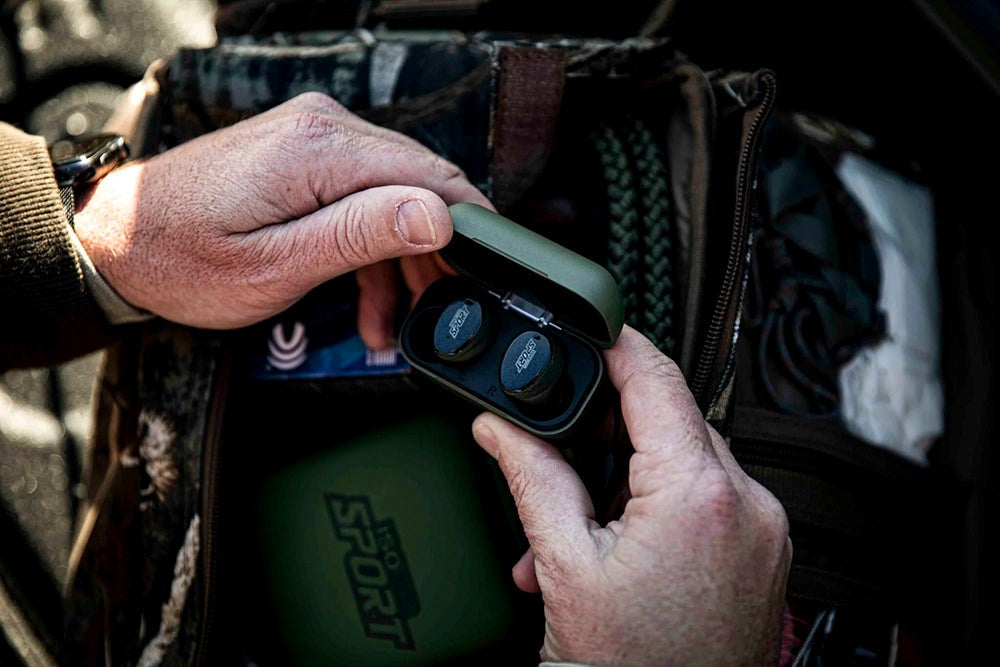 ISOtunes Sport CALIBER Støjdæmpende Bluetooth Høreværn - Grøn