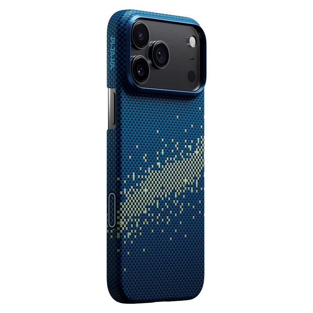 PITAKA iPhone 17 Pro Ultra Slim Bagside Cover - MagSafe Kompatibel - Milky Way Galaxy