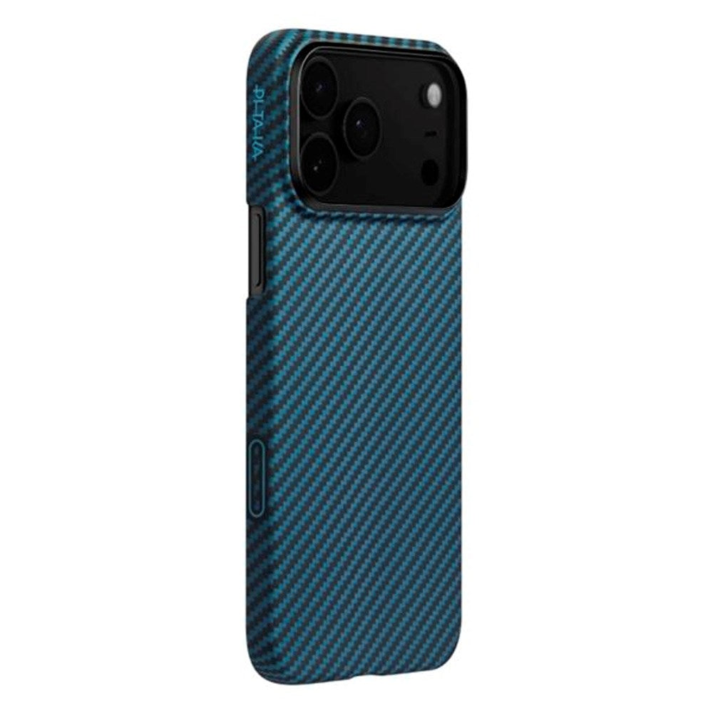 PITAKA iPhone 17 Pro Ultra Slim Bagside Cover - MagSafe Kompatibel - Blue / Grey - (DEMO)