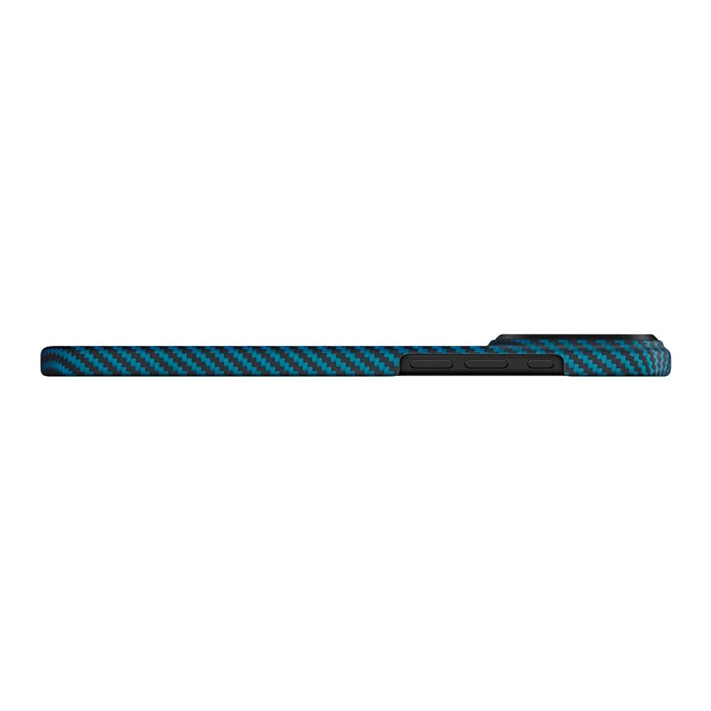 PITAKA iPhone 17 Pro Ultra Slim Bagside Cover - MagSafe Kompatibel - Blue / Grey - (DEMO)