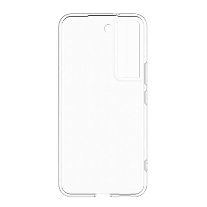 Samsung Galaxy S22+ (Plus) Key Silicone Soft Bagside Cover - Gennemsigtig
