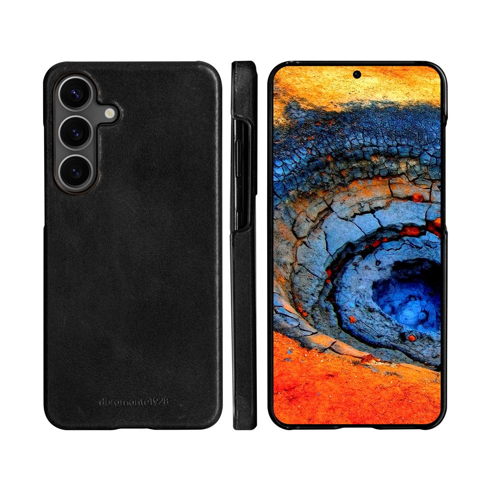 Samsung Galaxy A56 (5G) - dbramante1928 Lynge - Ægte Læder 2-i-1 Flip Cover - Black