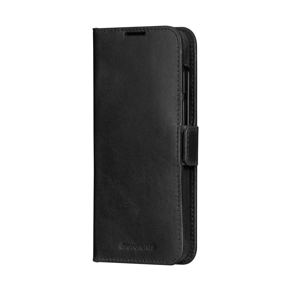 Samsung Galaxy A56 (5G) - dbramante1928 Lynge - Ægte Læder 2-i-1 Flip Cover - Black