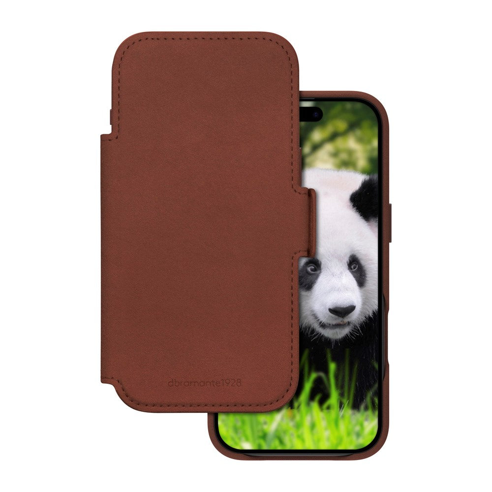 dbramante1928 iPhone Air Lynge Cover - MagSafe Kompatibel - Dark Tan