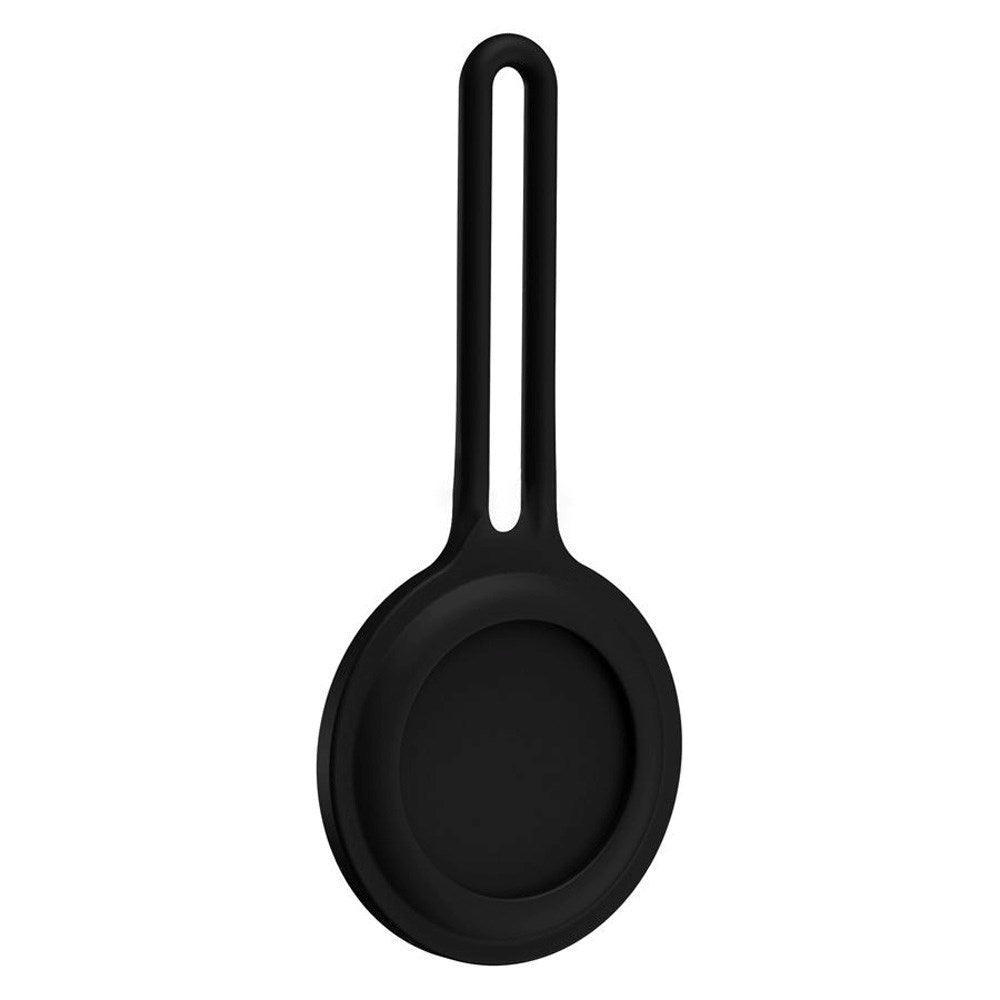 Silikone Holder til AirTag 1. & 2. Gen. - Sort