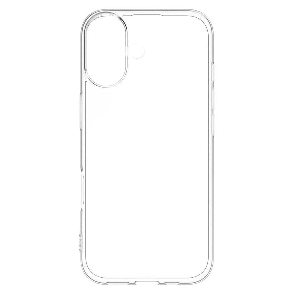Lippa iPhone 17 Slankt Fleksibelt Plastik Bagside Cover - Gennemsigtig