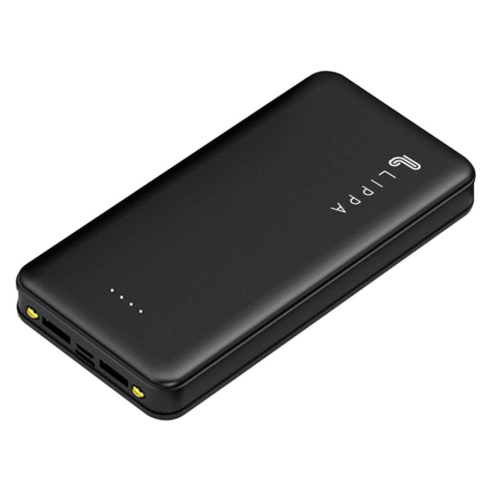 Lippa 10.5W Powerbank 20.000 mAh - Sort