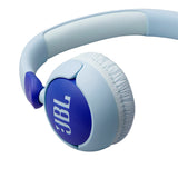 JBL Junior 320 On-Ear Børne Headset med Lydbegrænser m. Ledning - Høretelefoner - Blå