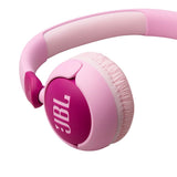 JBL Junior 320 On-Ear Børne Headset med Lydbegrænser m. Ledning - Høretelefoner - Lyserød