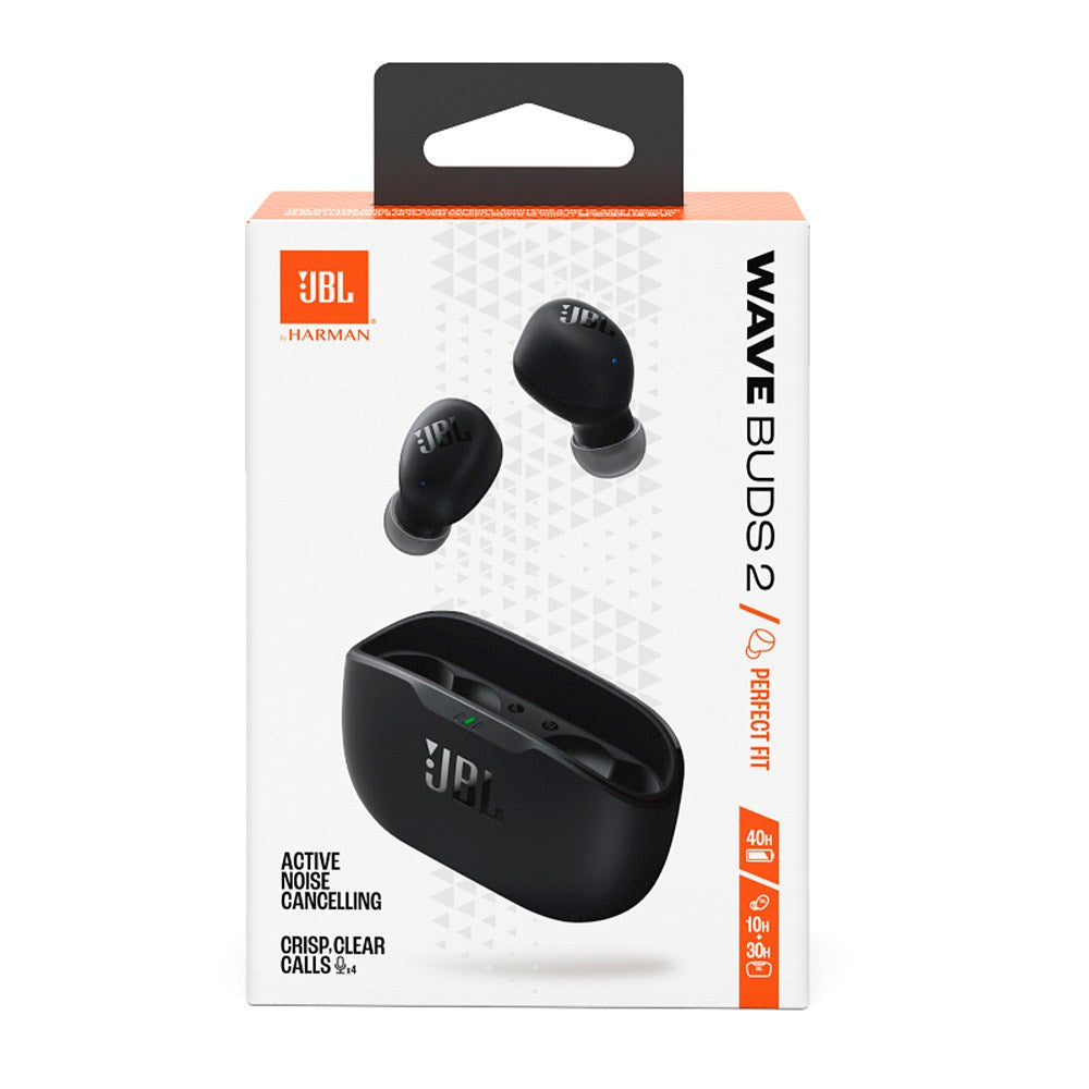 JBL Wave Buds 2 True Wireless Hovedtelefoner - Sort