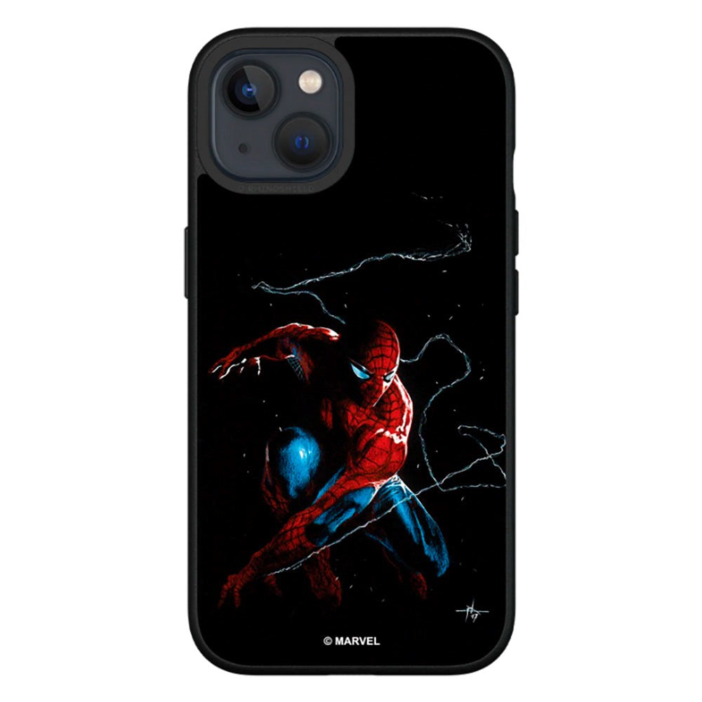 RhinoShield iPhone 13 SolidSuit Håndværker Cover m. Marvel - Spider-Man On Duty