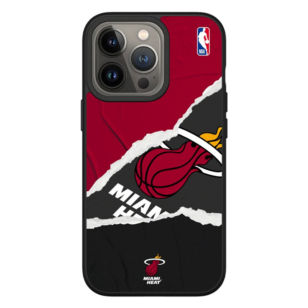 RhinoShield iPhone 13 Pro SolidSuit Håndværker NBA Cover m. Miami Heat - Sweat and Tears