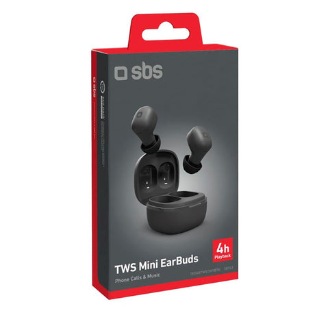 SBS Tiny Mini Bluetooth True Wireless Høretelefoner - Hvid