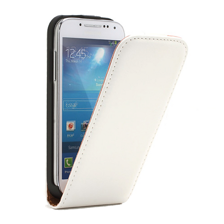 Samsung Galaxy S4 Mini Flip Etui - Hvid