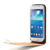 Samsung Galaxy S4 Mini Flip Etui - Hvid