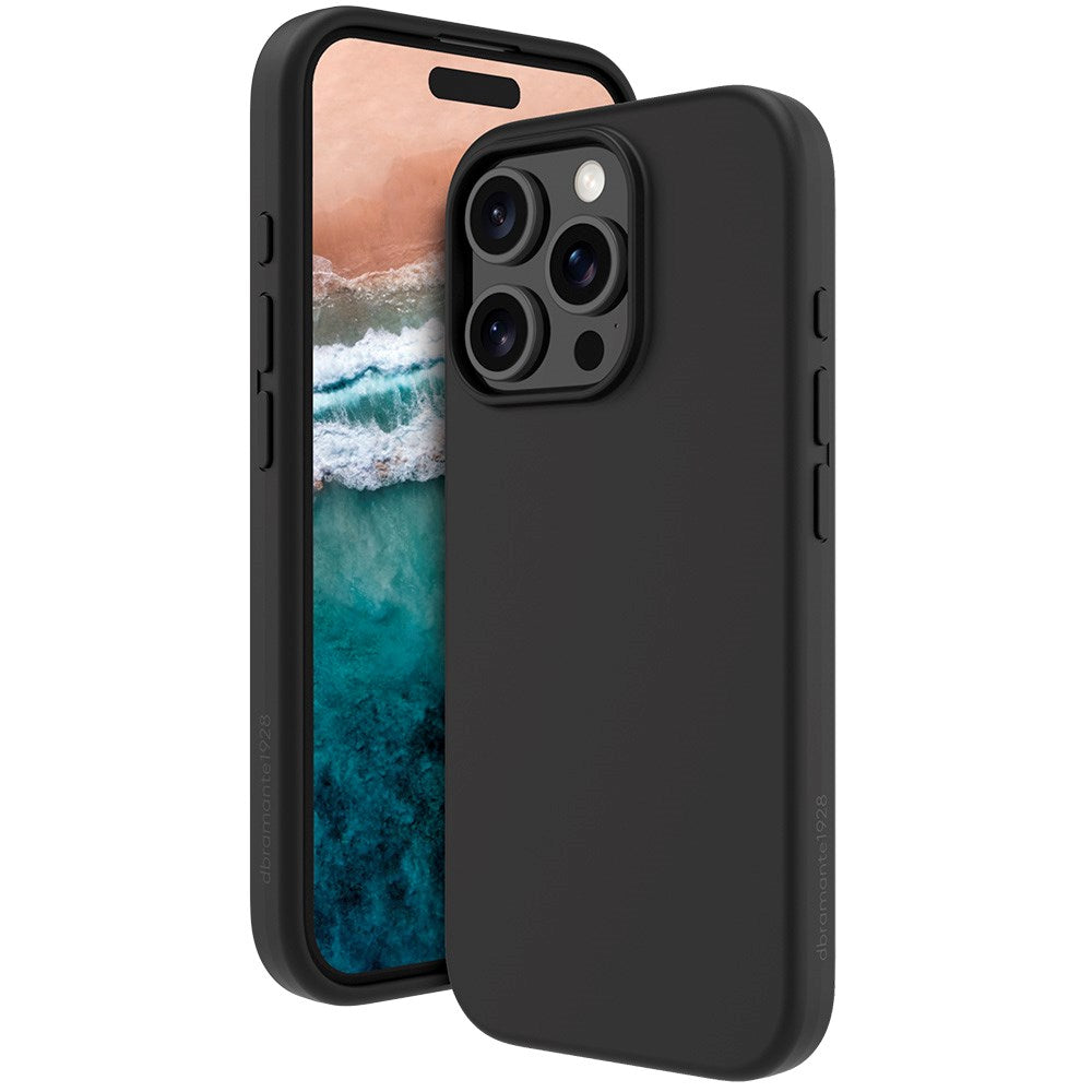 dbramante1928 iPhone 16 Pro Monaco Bagside Cover - MagSafe Kompatibel - Night Black