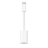 Apple USB-C til Lightning Adapter - Hvid (MUQX3ZM/A)