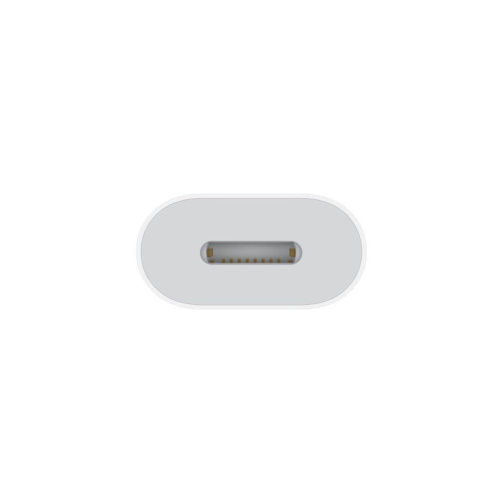 Apple USB-C til Lightning Adapter - Hvid (MUQX3ZM/A)